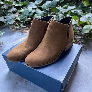 Cole Haan suede booties